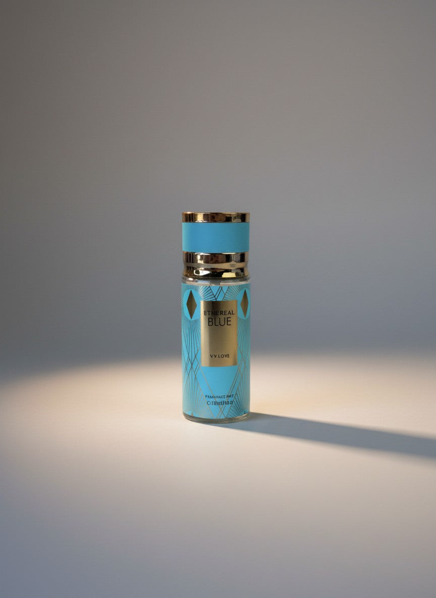 Spray Parfumat de Corp Ethereal Blue - Aroma Acvatica Revigoranta, 100ml