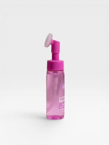 Spuma de Curatare Faciala USHAS Collagen Bubble cu Perie de Masaj, 150 ml