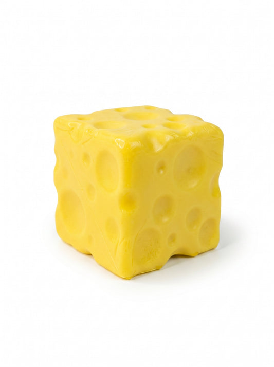 Squishy Cașcaval Pătrat Antistres, Jucărie Moale