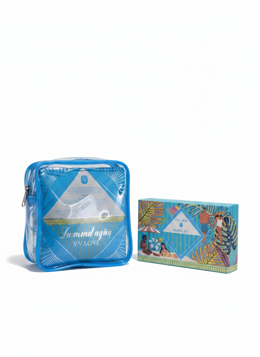 Travel Kit Diamond Aqua, set cadou corp – body mist 40 ml, gel de dus 90 ml, crema de corp 50 ml