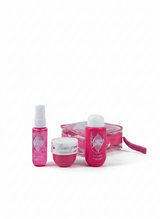 Travel Kit Serene Grove, set cadou corp – body mist 40 ml, gel de dus 90 ml, crema de corp 50 ml