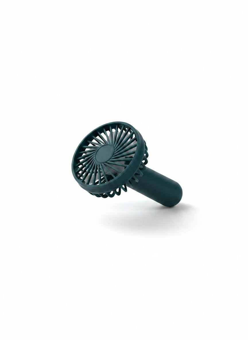 Ventilator portabil de mana reincarcabil USB, verde