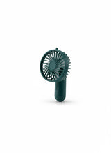Ventilator portabil de mana reincarcabil USB, verde