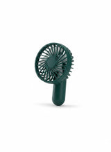 Ventilator portabil de mana reincarcabil USB, verde